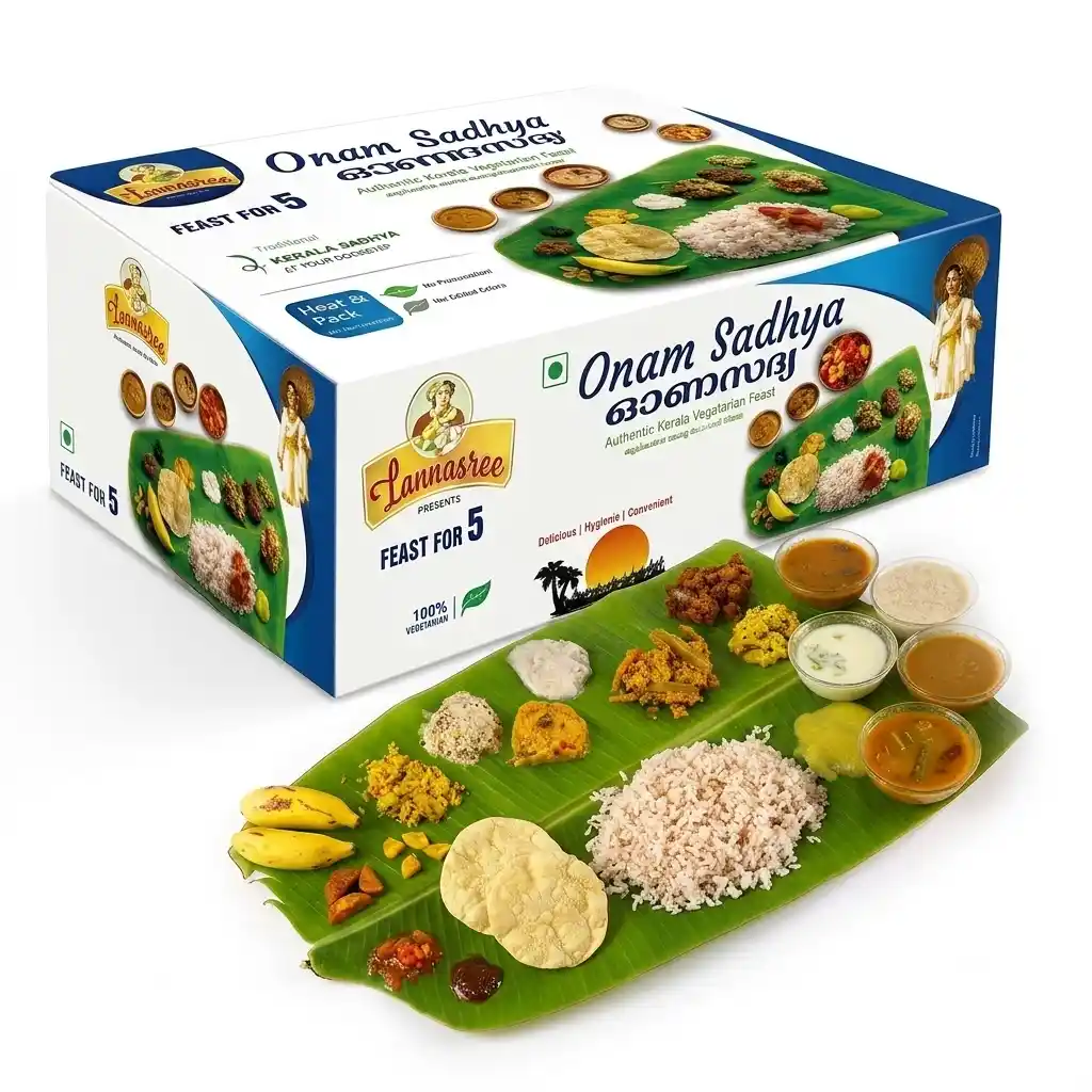 Ammachies Onasadhya (ഓണസദ്യ) Frozen 5 Pack ($9/Person)